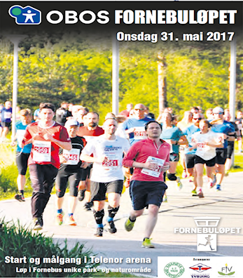 Løpsavisa for OBOS Fornebuløpet 2017 er ferdig